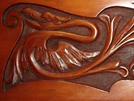 Carving on furniture